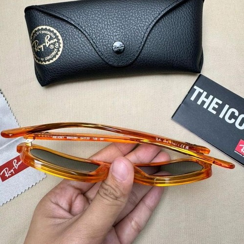 Gafas de sol Rayban RB4397 Corrigan amarillas transparentes - Imagen 4 de 5