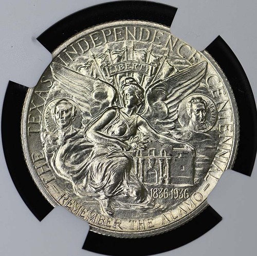 TEXAS 1935 Silver Commemorative 50C NGC MS67+ - Picture 4 of 4