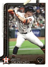 Zach Dezenzo RC 2025 Topps #89 ROOKIE MLB Astros ID:143798