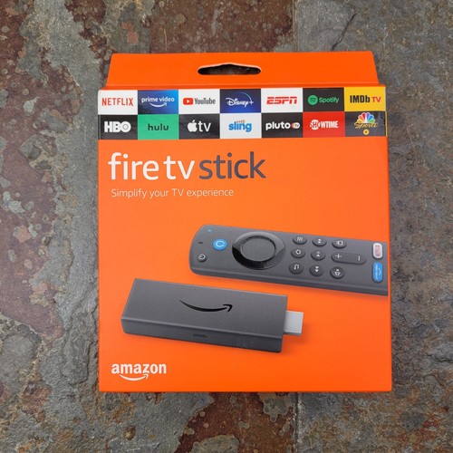 Amazon Fire TV 7252 Stick HD 3. Gen mit Alexa-Sprachfernbedienung und TV-Steuerung Neu