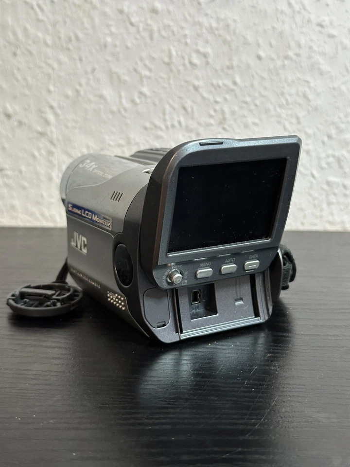 JVC GR-DA20E Camcorder miniDV 34x Opt. Zoom 2,4" Zoll LCD Display PAL Silber - Bild 4 von 4