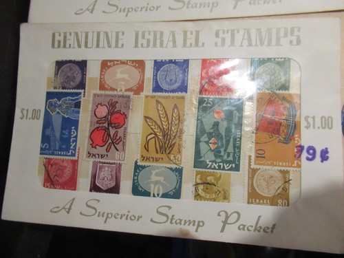 Huge Vintage Stamp Lot Harris Stamp-O-Mat Packets US World China Israel Japan - Picture 5 of 21