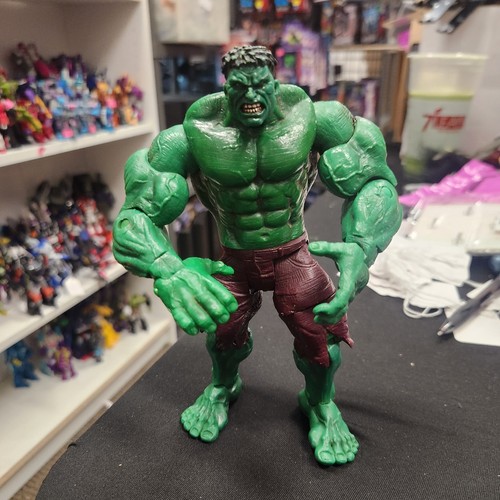 THE INCREDIBLE HULK 2003 Movie Throwing Marvel Figure Super Poseable