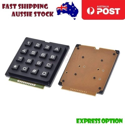 4x4 Matrix Array 16 Keys Numbers Letters Hash Keypad Switch Module