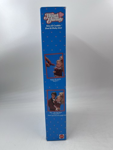 The Heart Family-Kiss & Cuddle Doll Mom Dad & Baby Girls Mattel #3140 3141 1986 - Picture 9 of 24