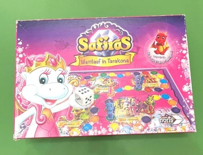 Safiras Wettlauf in Tarakona mit Safiras Spielfiguren - Brettspiel Kinderspiel - Bild 1 von 4