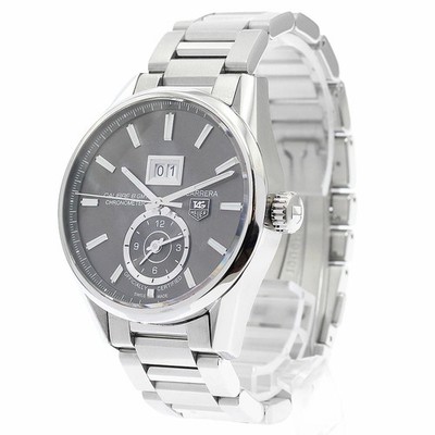 TAG Heuer Carrera Calibre 8 GMT Big Date Automatic Men's Watch Gray Case 41mm