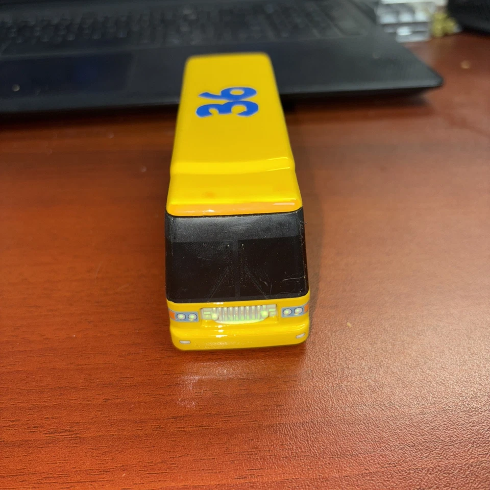 Hot Wheels-NASCAR- 2002 Rare- Luxury Rides-Ken Schrader#36-M&M Tour Bus  - Image 2 of 4