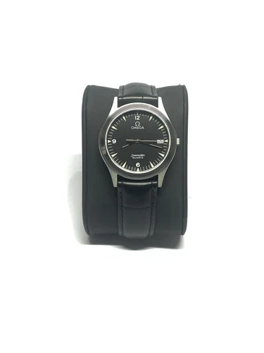 Vintage Omega Seamaster 1425 Black Dial  Men’s Quartz Watch