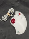 Logitech TrackMan Marble Wheel Ball USB Computer Mouse Model T-BB13