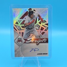 2022 Panini Mosaic Prizm Scripts Jarren Duran RC Autograph SC-JD Auto