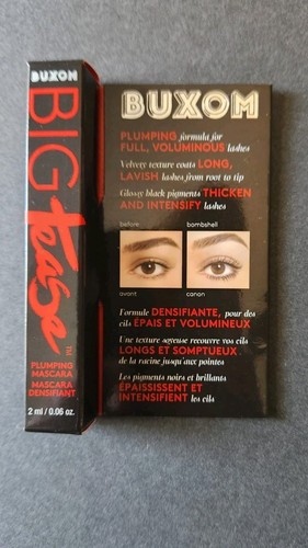 Buxombig Plumping Mascara Mini Reisegröße 0,06 oz/2 ml Neu im Karton #F67