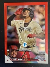 2023 Topps Series 1 1st Edition Red #239 Ketel Marte (Diamondbacks)/50