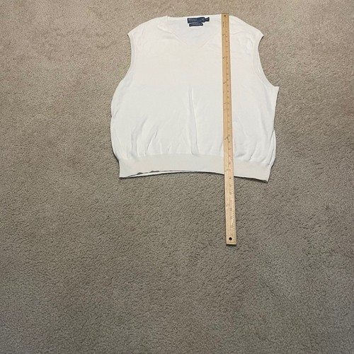 Polo Ralph Lauren Sweater Vest Mens 2XL V Neck Pima Cotton Classic Pony Pullover - Picture 4 of 8
