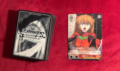 Evangelion Card Bushiroad White Black 34 Cards Lot Anime Manga