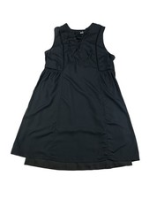 Old Navy Women’s Sleeveless Black Lace-Up A-Line Dress Size M Medium Whimsigoth