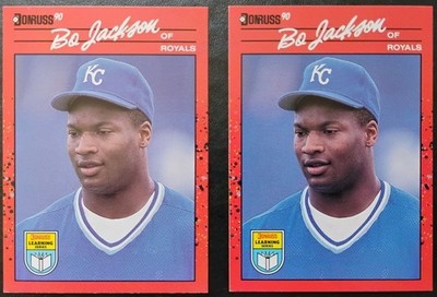 Bo Jackson #38 1990 Donruss Learning Series