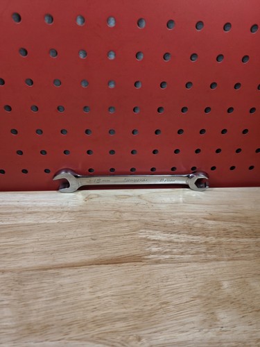Snap-on Tools RXSM15B 15mm Metric 6-Point Open End/Flare Nut Line Wrench