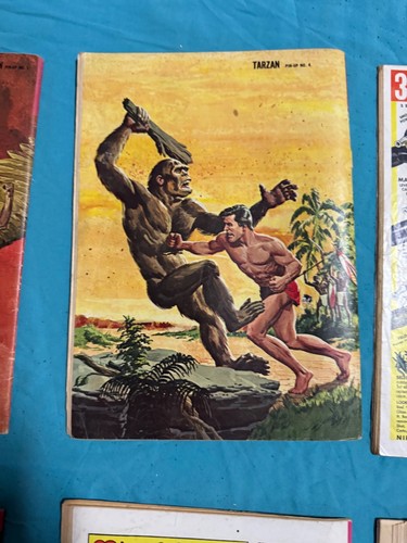 Lote de 14 cómics clave de oro de Tarzán de los simios de los años 60 vintage - Imagen 19 de 24