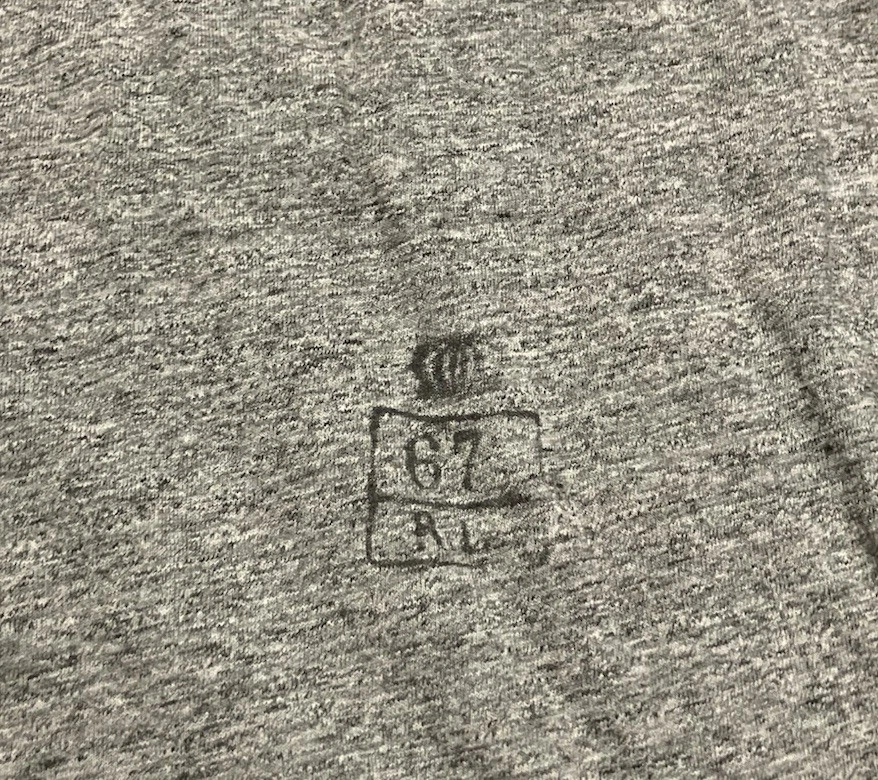 Camisa Denim & Supply Ralph Lauren Henley Para Hombre Talla Grande Manga Larga Gris Foto 2 de 4