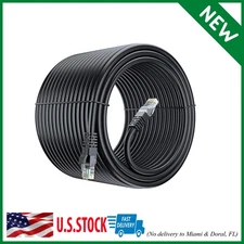 Ethernet Cable 300 Ft CAT6 High Speed Internet Network LAN Cable Cord Outdoor W