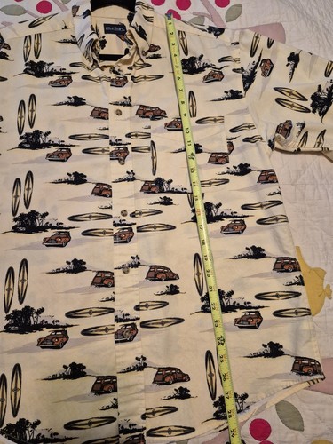 PURITAN WOODIE WAGON SURFER SHIRT GRÖSSE MEDIUM sehr cooles Design - Bild 5 von 10