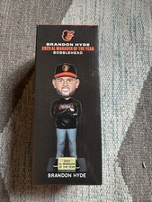 Baltimore Oriole Brandon Hyde 2023 AL Manager Of The Year Bobble Head Open Box