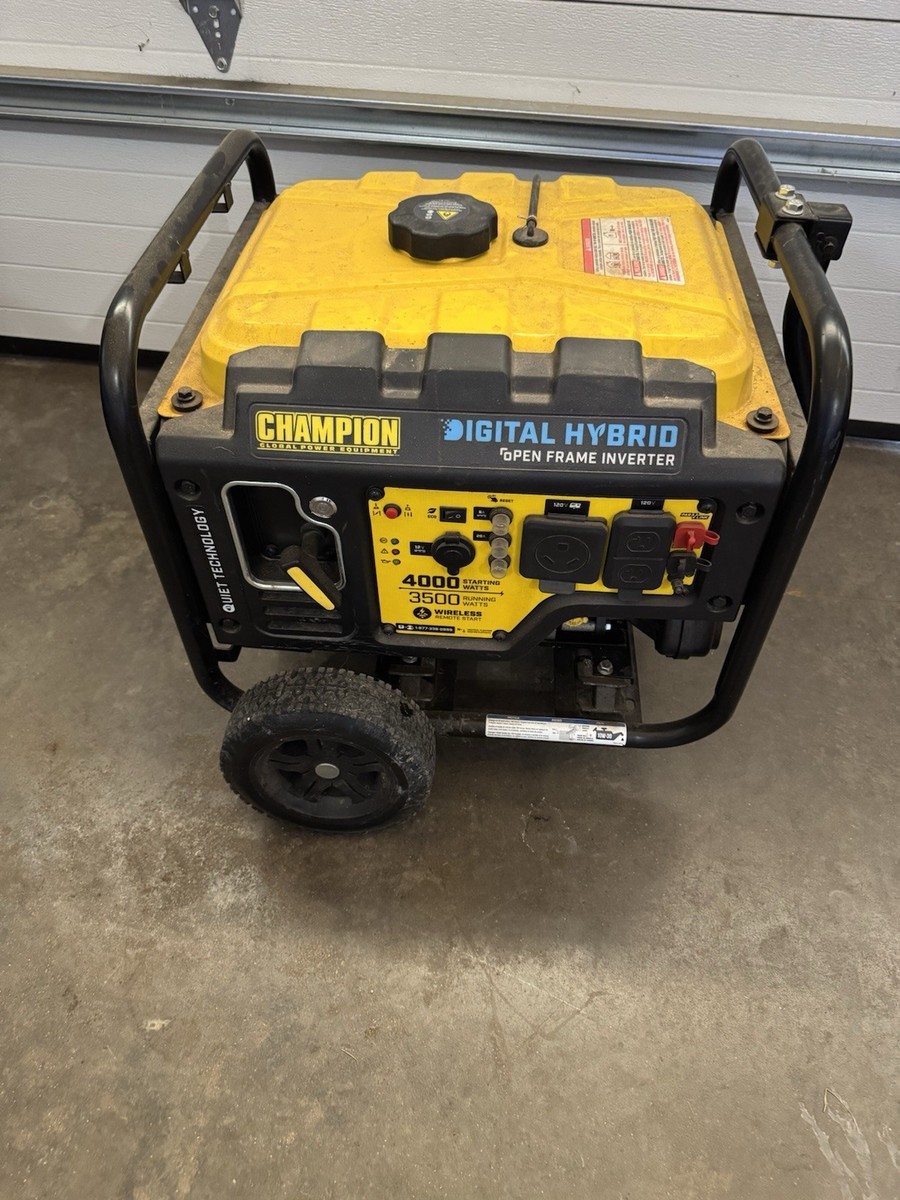 Champion Power Equipment 4000-Watt Inverter Generator