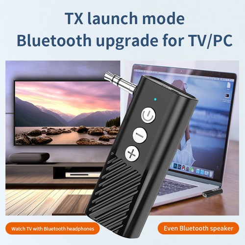 Jack Aux 5.3 Transmitter Receiver 3-in-1 Wireless Bluetooth Adapter Audio 3.5mm - Photo 17/19