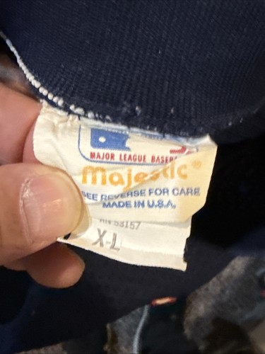 GAME WORN Minnesota Twins 1980's Sz XL TEAM ISSUED BATTING PRACTICE WARM UP LOOK - Picture 8 of 8