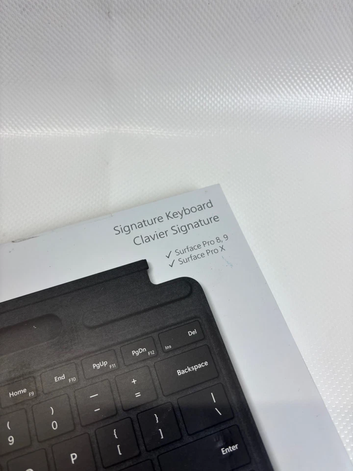 Microsoft Surface Pro X 8 9 10 Type Cover Tastatur Keyboard DE QWERTZ sehr gut - Bild 3 von 4