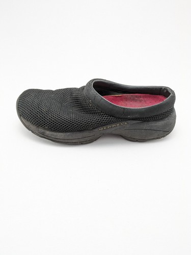 Hombres Merrell Primo II Negro Mocasín Sin Cordones Cómodo Senderismo Zapatos J63301 Talla 9.5 - Imagen 2 de 7