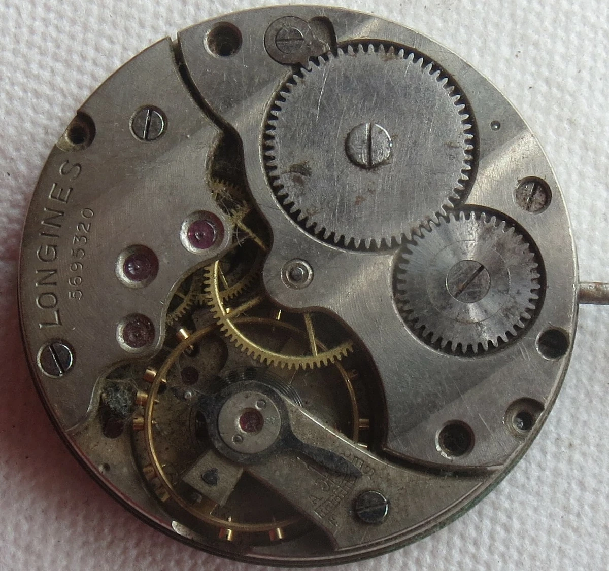 Longines Pocket Watch movement cal. 37.93 38 mm. in diameter