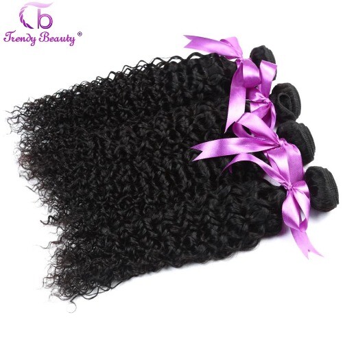 Peruvian Curly Hair Bundles Human Hair Extensions 1/3/4 Pcs Double Weft Weaves  - Picture 13 of 16