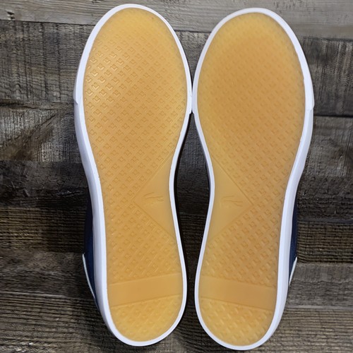 Lacoste Bayliss Deck 0722 bianco navy da uomo 11,5 nuovo con etichette - Foto 7 di 12