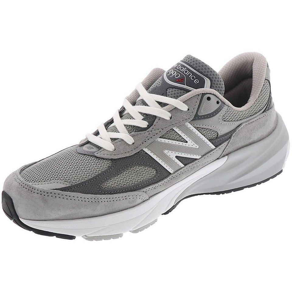 New Balance Mens 990v6 Gray Running & Training Shoes 11 Medium (D) BHFO