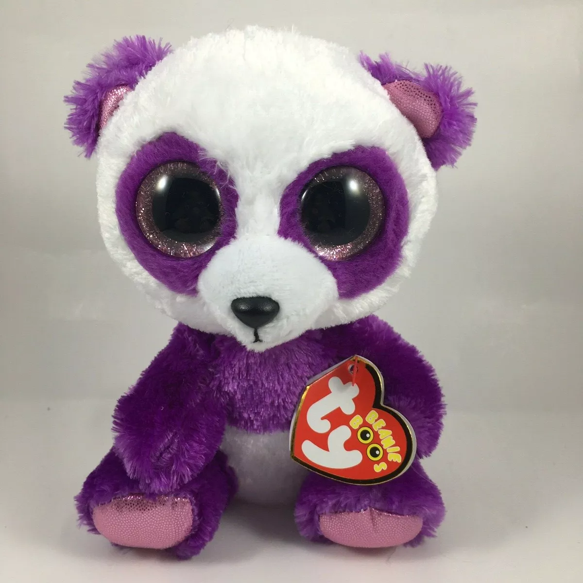 Purple panda beanie boo cheap