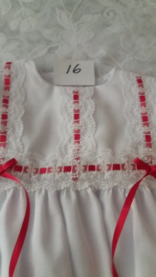 Niñas Pequeñas Vestido de Navidad Fiesta Cumpleaños Boda 2T Niño Pequeño Vestido de Vacaciones Foto 4 de 4
