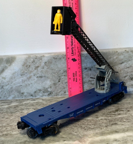 Vintage Lionel O Gauge Lionelvil1e 16680 Blue Maintenance Crew Train Car - Picture 1 of 9