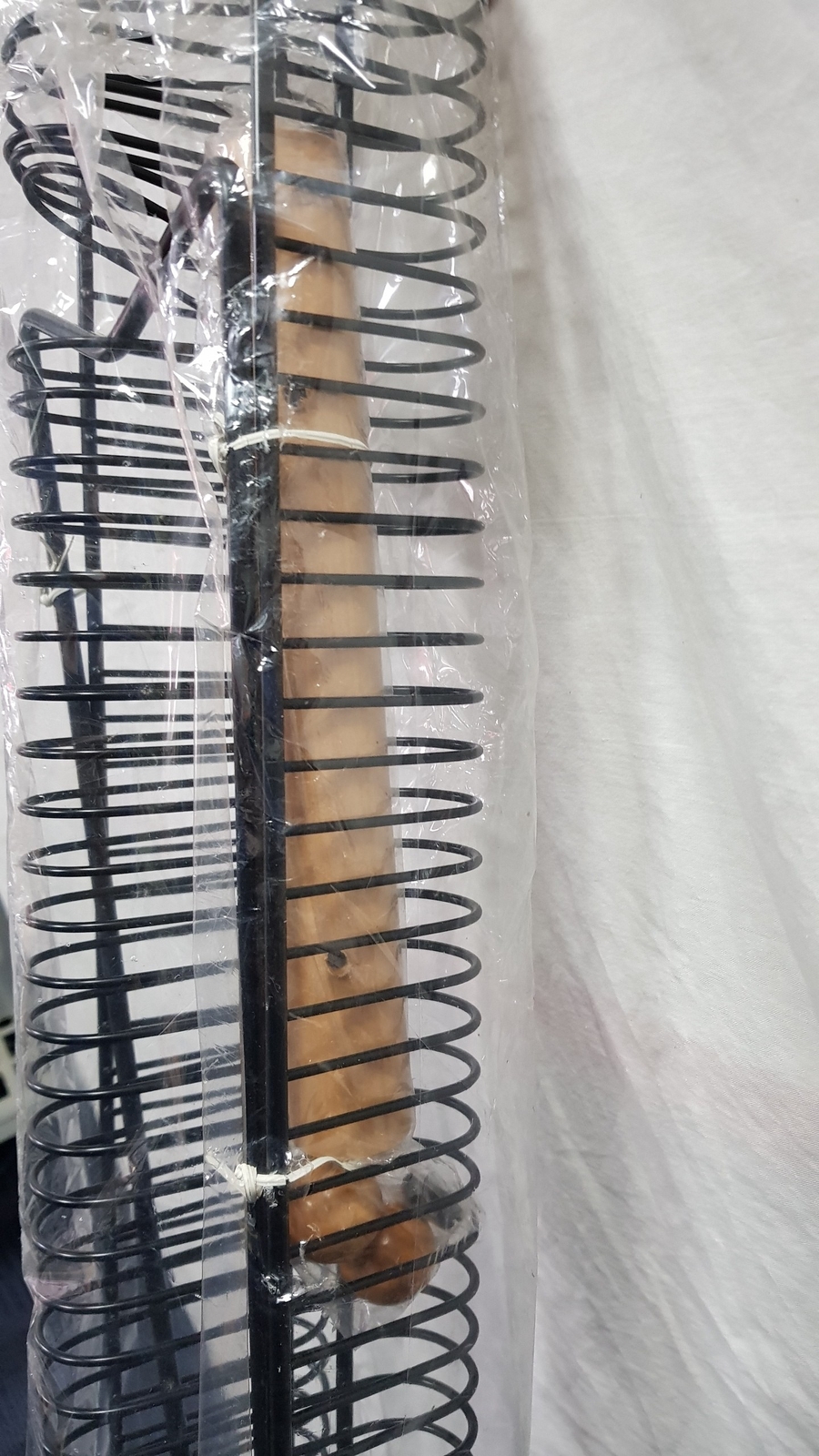 NEW Black Metal Wood 60 CD Rack Holder Storage Industrial Stand Retro new-black-metal-wood-60-cd-rack-holder-storage-industrial-stand-retro