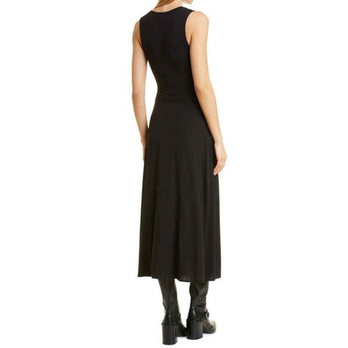 Rag & Bone Rose Nylon Wickelkleid Schwarz Damen Gr. M Neu mit Etikett - Bild 3 von 13