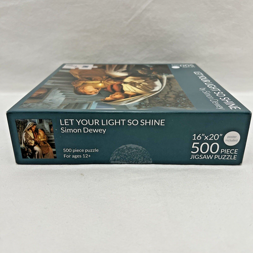 Let Your Light So Shine Jigsaw Puzzle 500pc Altus Simon Dewey Jesus S126PZ500 - Picture 3 of 4