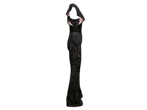 Black Herve Leger Knit Cap Sleeve Jumpsuit Size US S - Picture 3 of 6