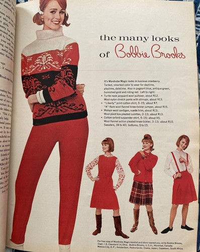 Vintage August 1963 Ingenue Magazine Teenage Girls Fashions And Beauty 60s RFK  - Picture 10 of 13