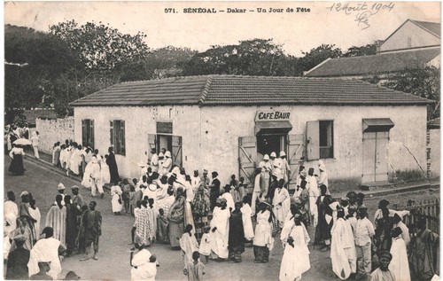 CPA Carte postale Sénégal Dakar Un jour de fête 1904 VM80312ok - Picture 1 of 2