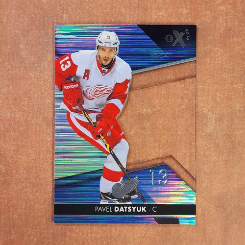 5-03-12 PWE-THICK Stock Photo . 2014-15 fleer ultra ex #24 pavel datsyuk READ