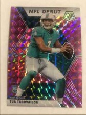 2020 PANINI MOSAIC PINK TUA TAGOVAILOA RC MIAMI DOLPHINS #262