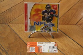 NFL 2K Sega Dreamcast CD Rom OBI + Manual Japan HDR-0058