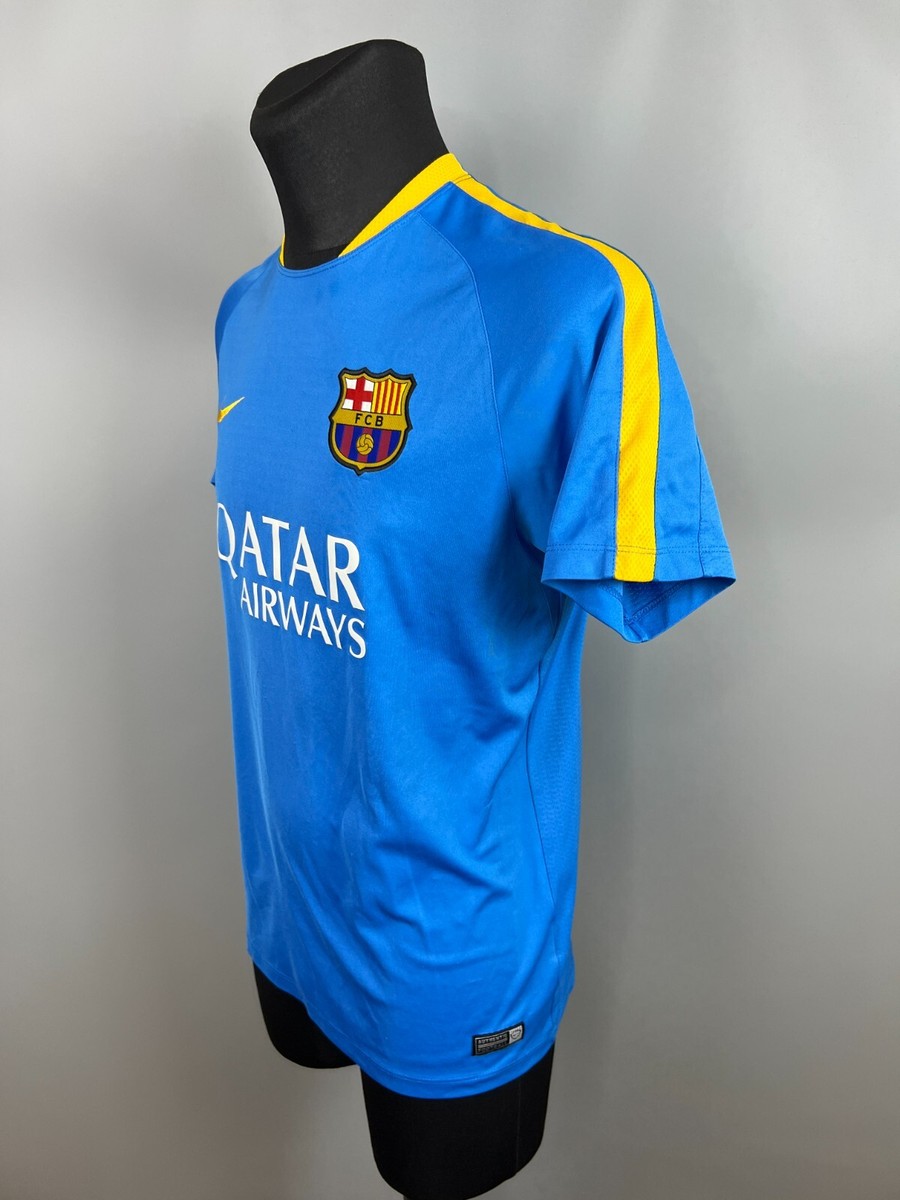 BARCELONA TRAINING 2015 2016 SHIRT FOOTBALL SOCCER JERSEY