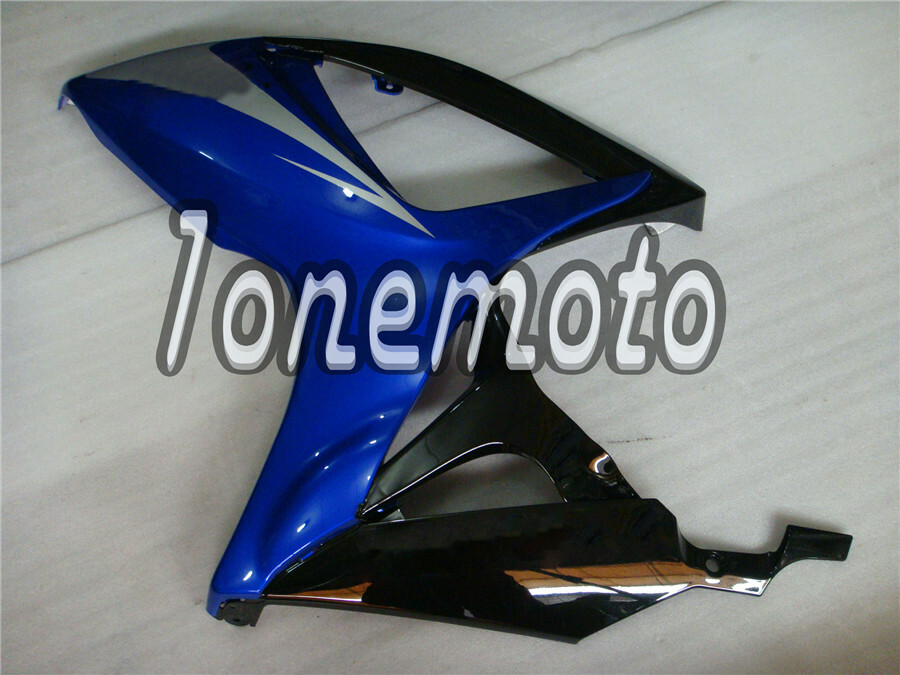 Fit for Suzuki GSX-R 600 750 2006-2007 Blue Black Injection Plastic Fairing #Ac image